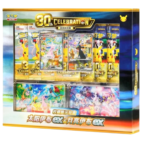[PRÉCOMMANDE] Coffret Pokémon Noctali et Mentali : 30th Celebration